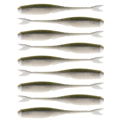 6th Sense Juggle Minnow – Bass Fishing Lure | Multi-Purpose Soft Plastic for Spinnerbaits, Swim Jigs, Bladed Jigs, Underspins, Jig Heads, and Finesse Rigs