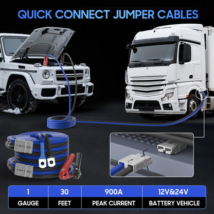 Heavy Duty Jumper Cables