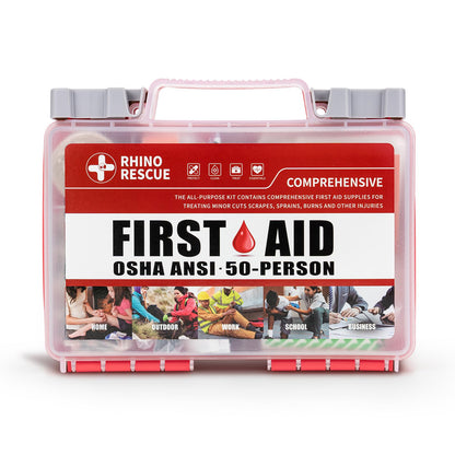 RHINO RESCUE 371 Pieces OSHA All-Purpose First Aid Kit