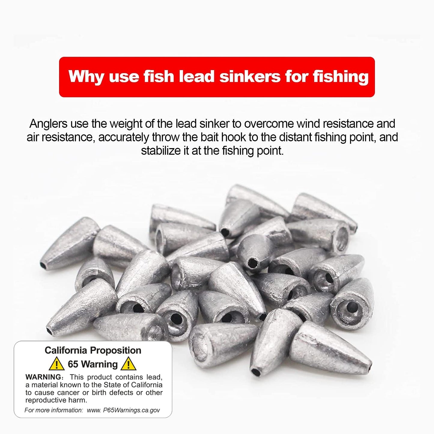 Lead Fishing Weight Sinkers