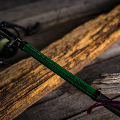 6th Sense – Team 6 Fishing Rod – Bass Fishing Casting & Spinning Rods – Lightweight Sensitivity with Carbon Fiber Handle