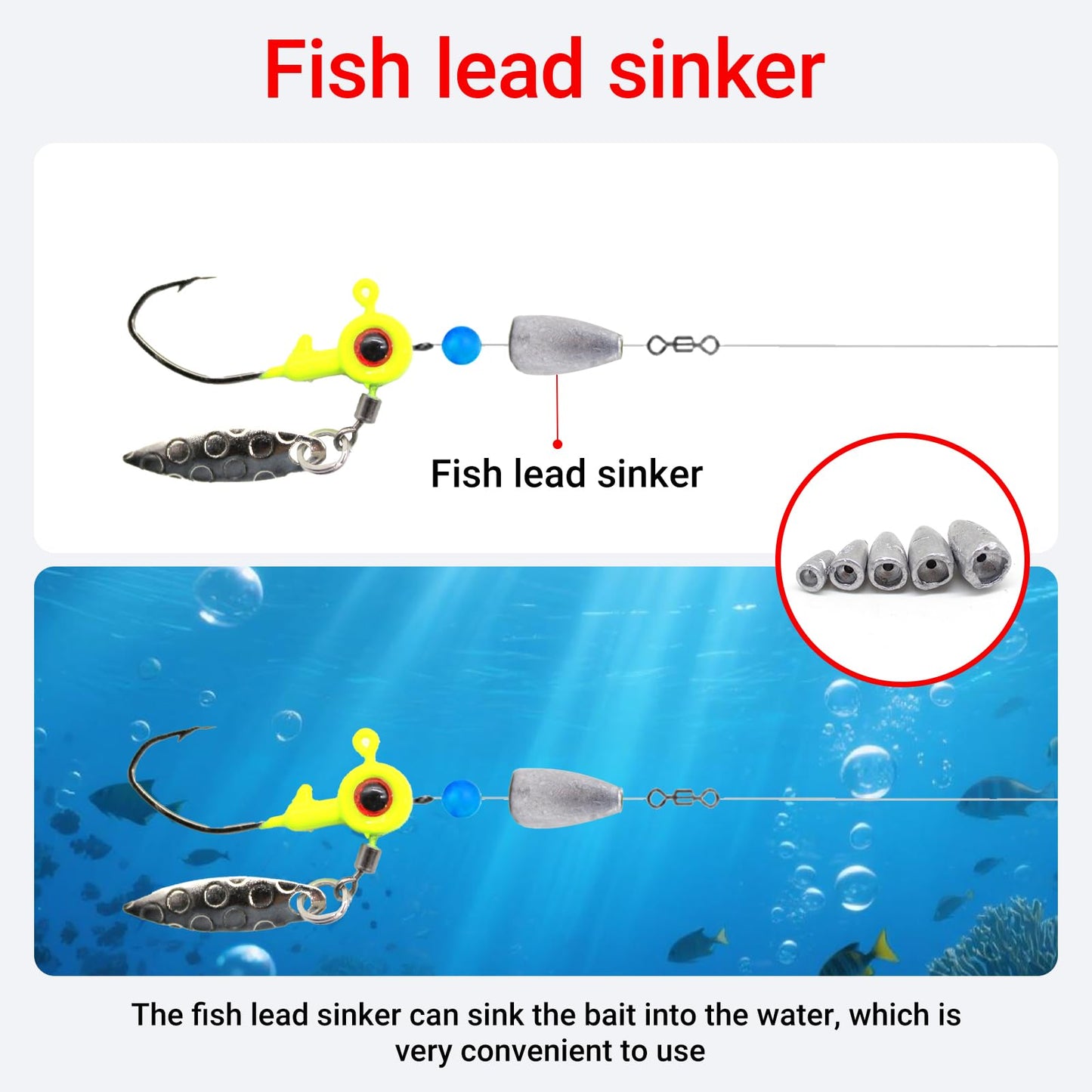 Lead Fishing Weight Sinkers