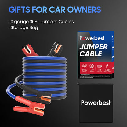 Heavy Duty Jumper Cables