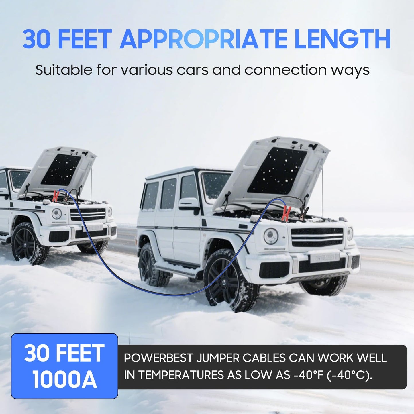 Heavy Duty Jumper Cables