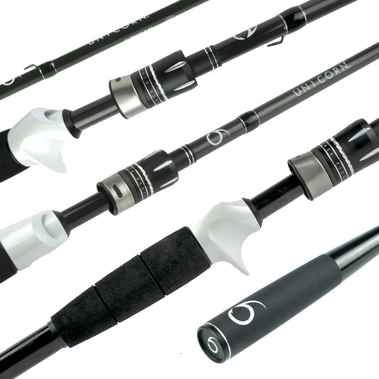 6th Sense – Unicorn Series Rod – Bass Fishing Casting & Spinning Rods – Graphene NanoSense Carbon – 5-Year Warranty