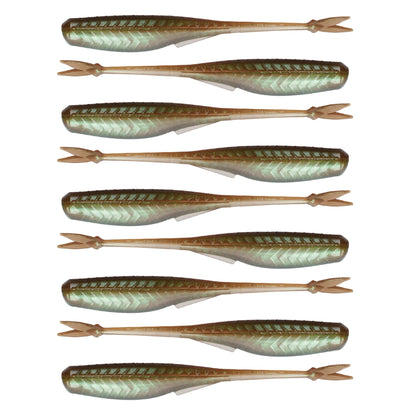 6th Sense Juggle Minnow – Bass Fishing Lure | Multi-Purpose Soft Plastic for Spinnerbaits, Swim Jigs, Bladed Jigs, Underspins, Jig Heads, and Finesse Rigs