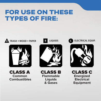 Kidde Fire Extinguisher for Boats, Single-Use 10BC
