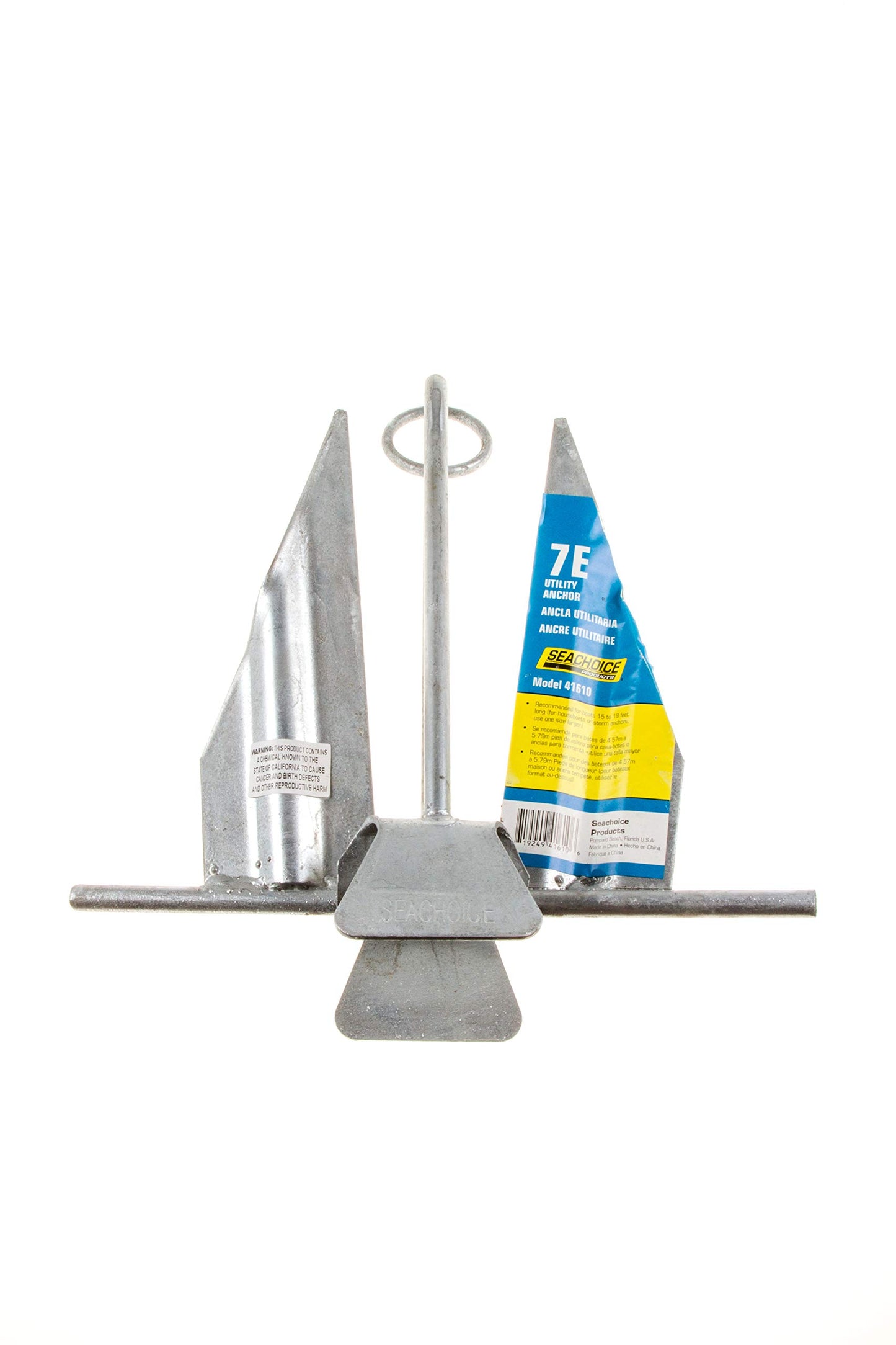 Seachoice Utility Anchor with Slip Ring Shank