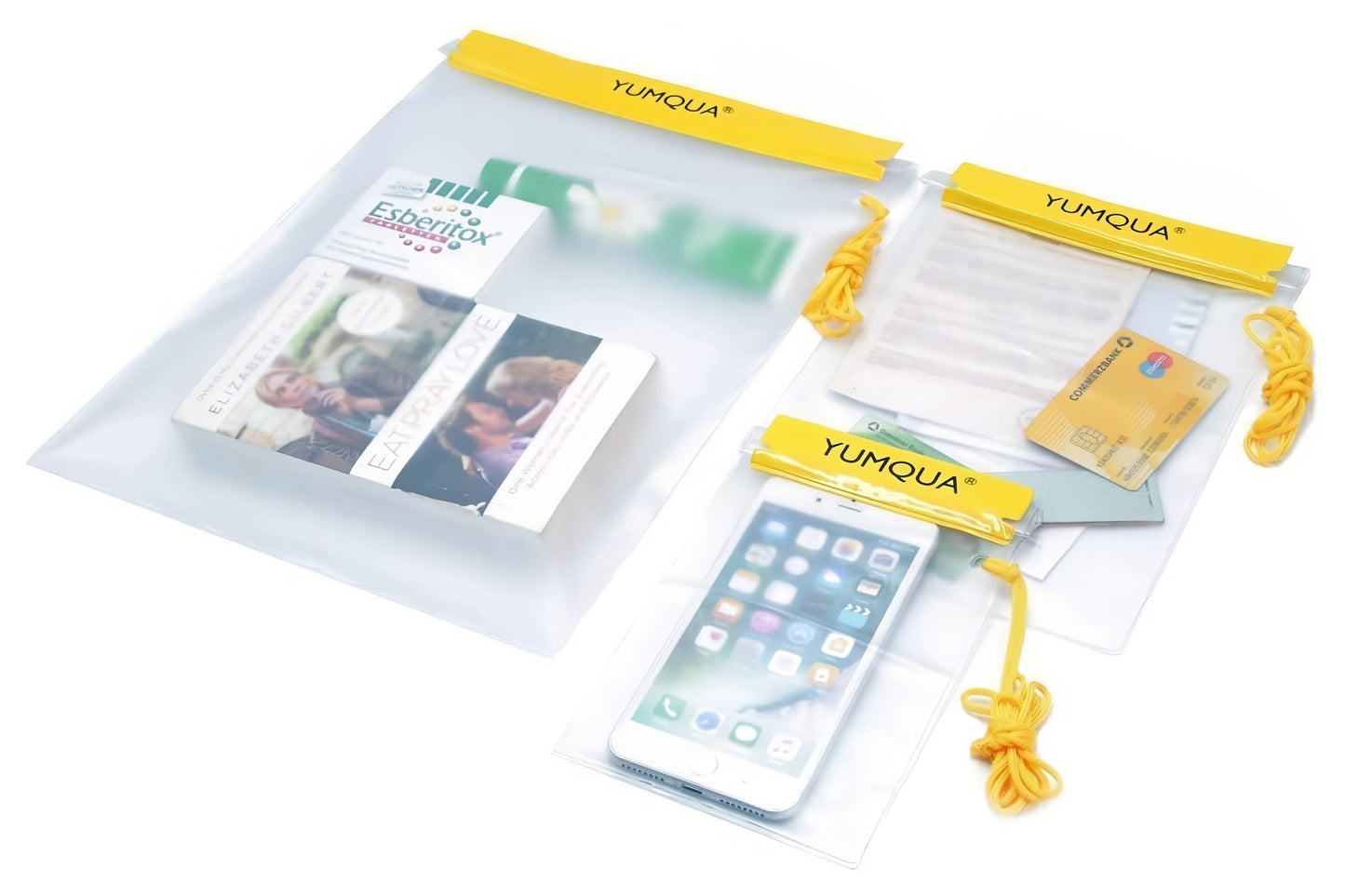 YUMQUA Clear Waterproof Bag