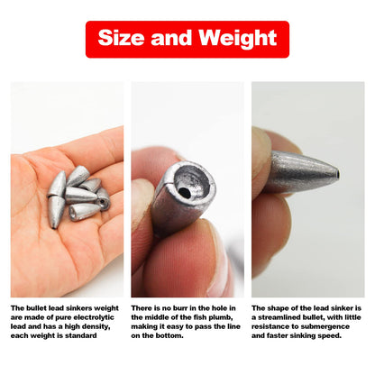 Lead Fishing Weight Sinkers