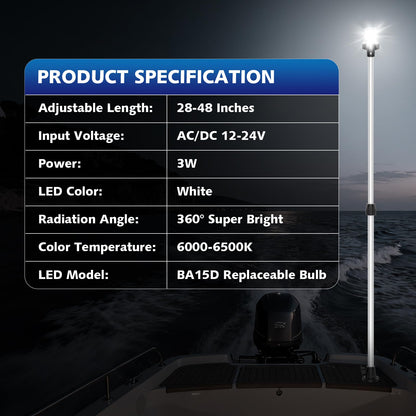Boat Stern Light Anchor Light