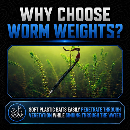 Reaction Tackle Lead Worm Weights