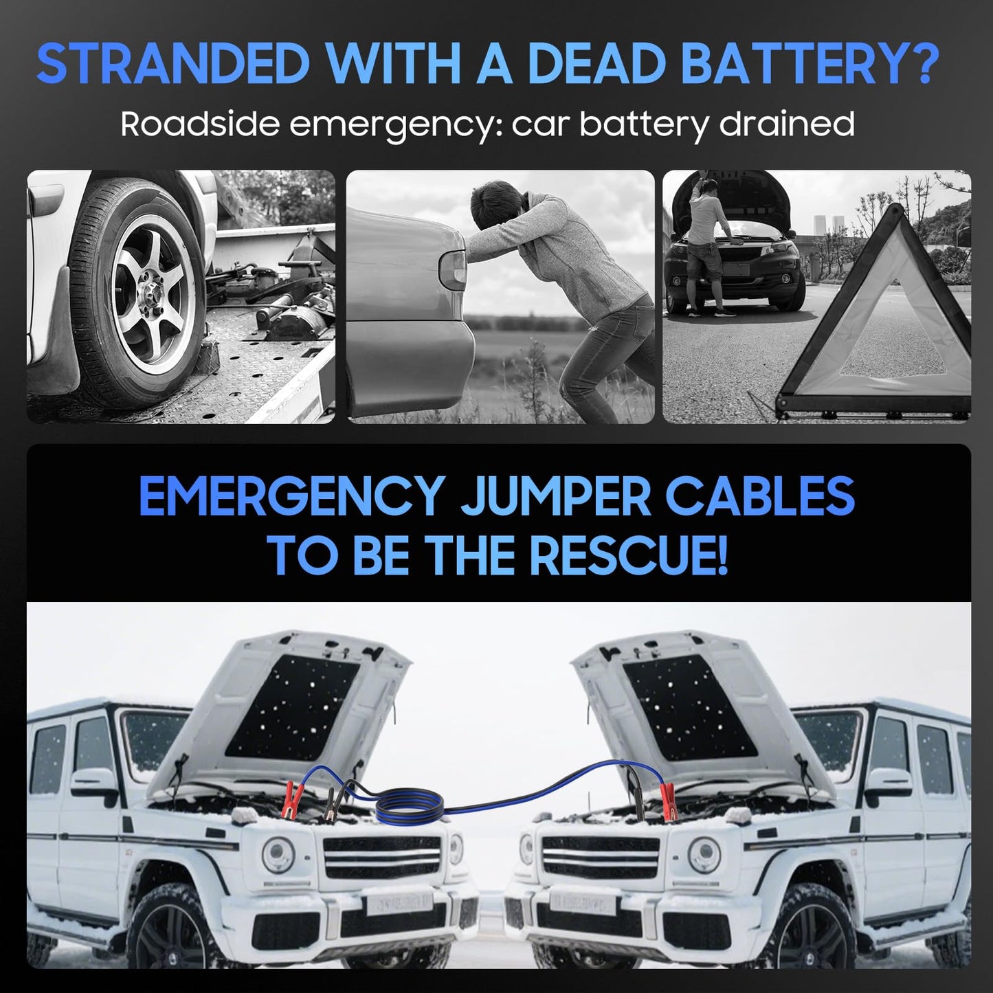 Heavy Duty Jumper Cables