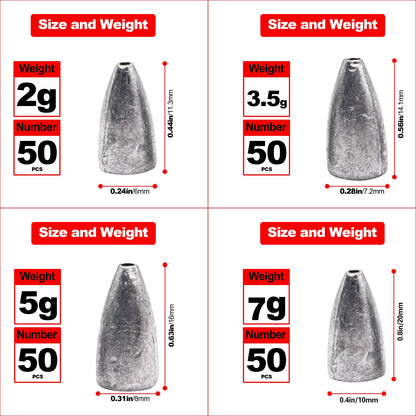 Lead Fishing Weight Sinkers