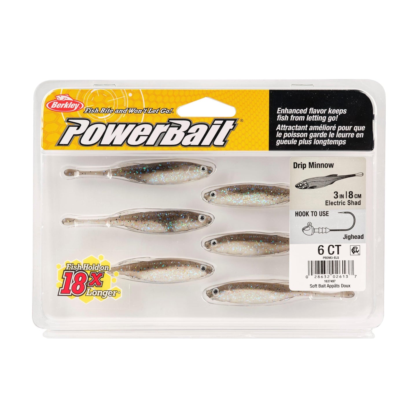 Berkley PowerBait Drip Minnow Fishing Soft Bait