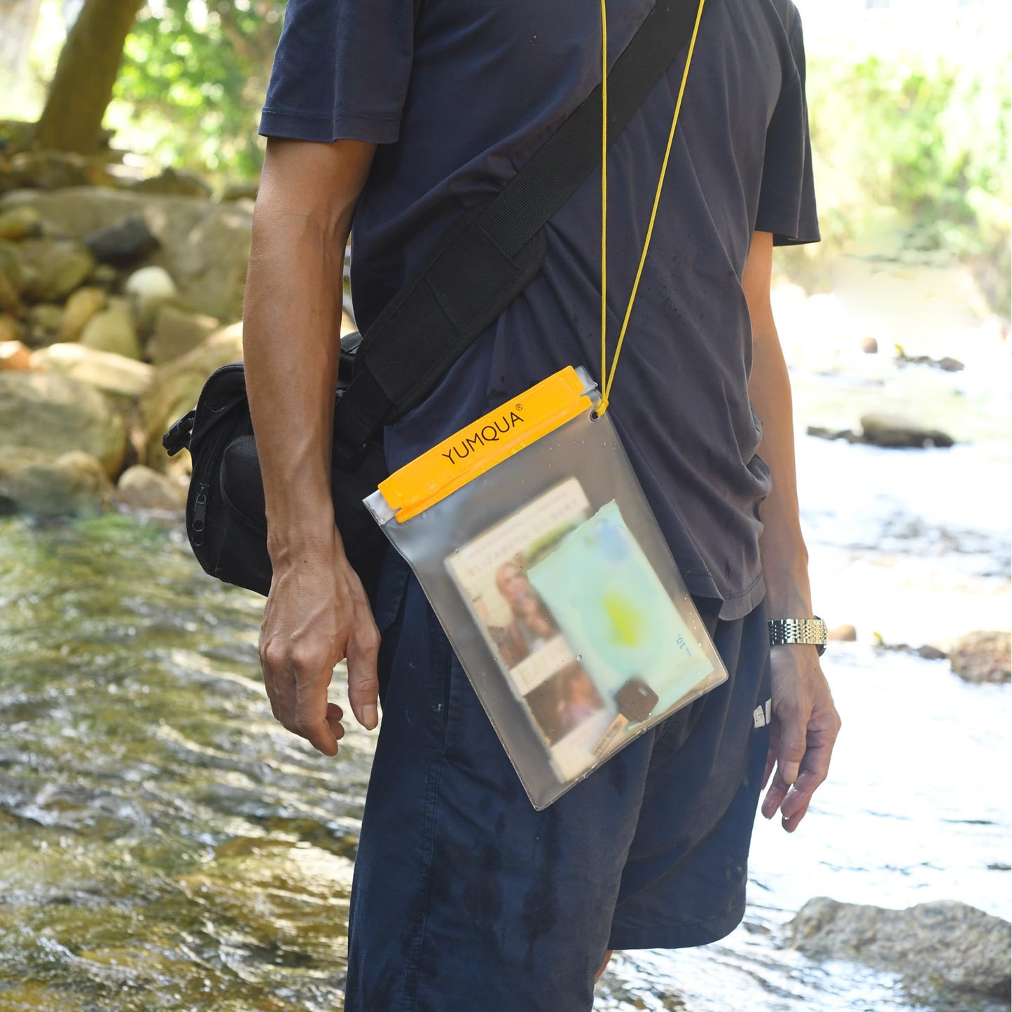 YUMQUA Clear Waterproof Bag