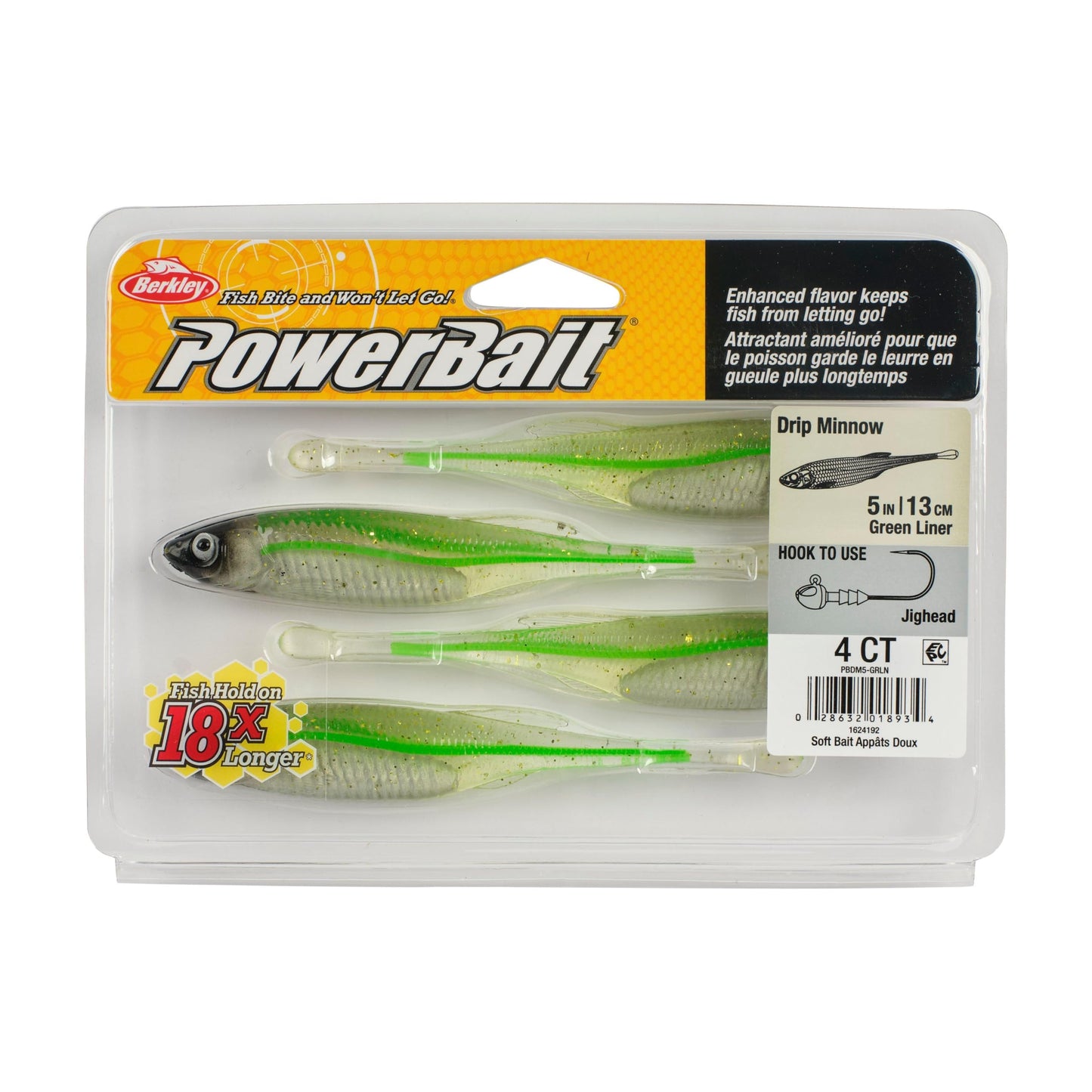 Berkley PowerBait Drip Minnow Fishing Soft Bait