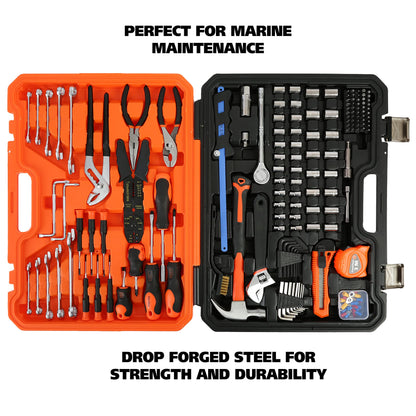 Great Neck MS125 125 Piece Marine Tool Set