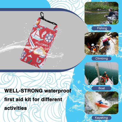 Waterproof First Aid Kit Roll Top Boat Emergency Kit