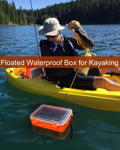 Dry Box for Boat Floating Waterproof Containers for Kayaking & Boating