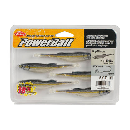 Berkley PowerBait Drip Minnow Fishing Soft Bait