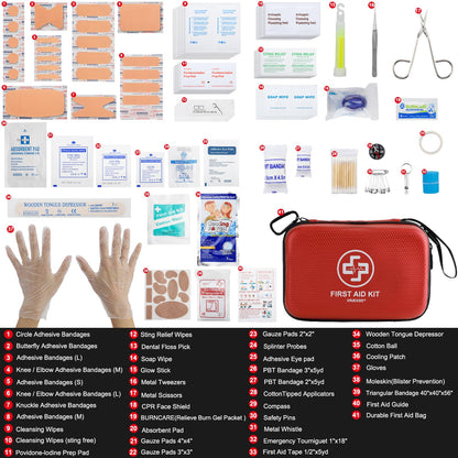 VRIEXSD Premium First Aid Kit