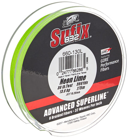 Sufix 832 Advanced Superline Braid -300 yards