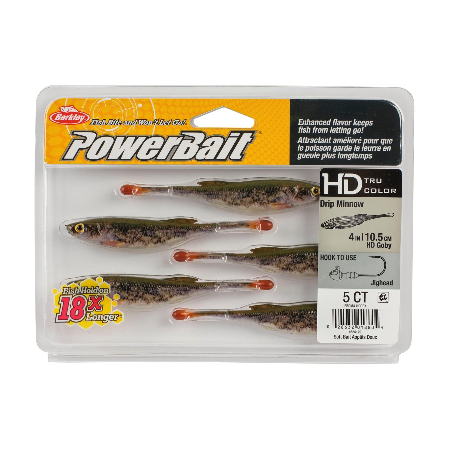 Berkley PowerBait Drip Minnow Fishing Soft Bait
