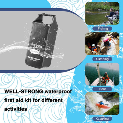 Waterproof First Aid Kit Roll Top Boat Emergency Kit