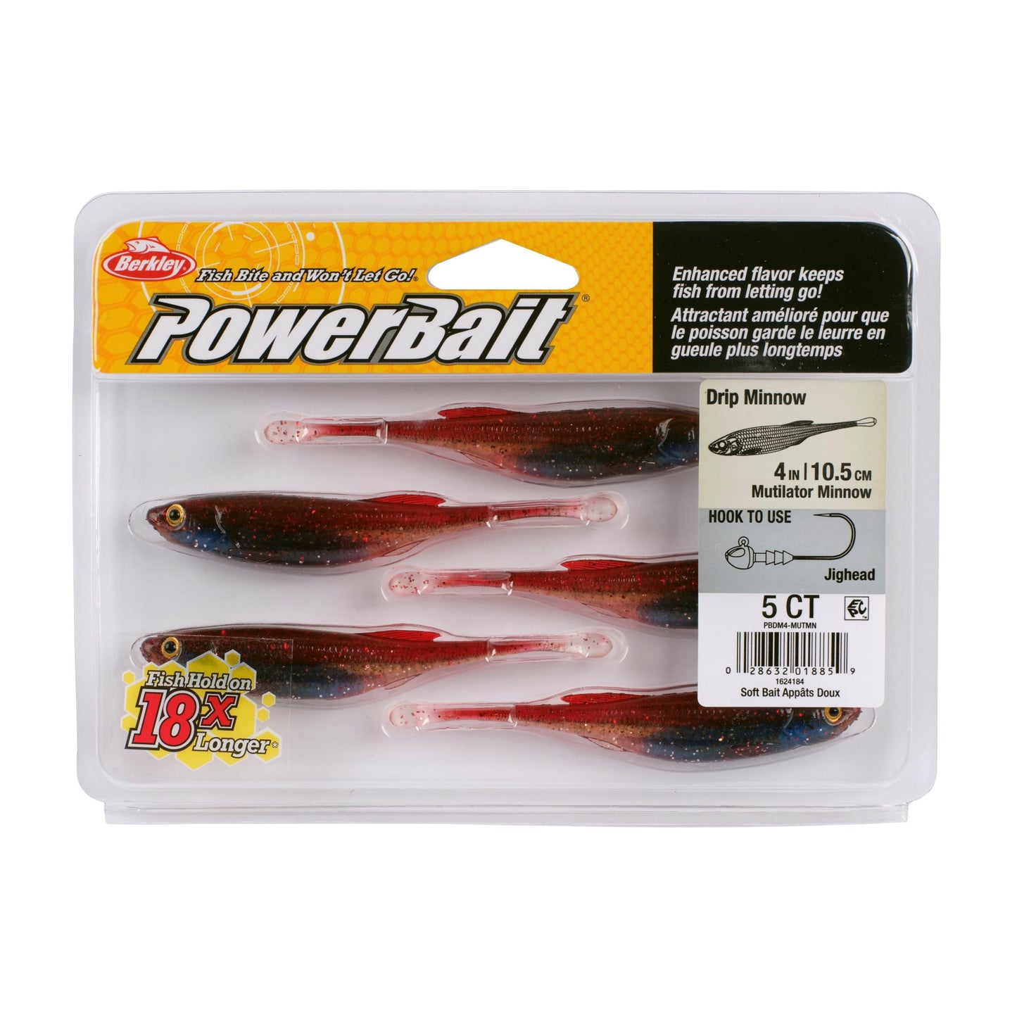 Berkley PowerBait Drip Minnow Fishing Soft Bait