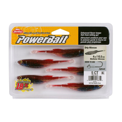 Berkley PowerBait Drip Minnow Fishing Soft Bait