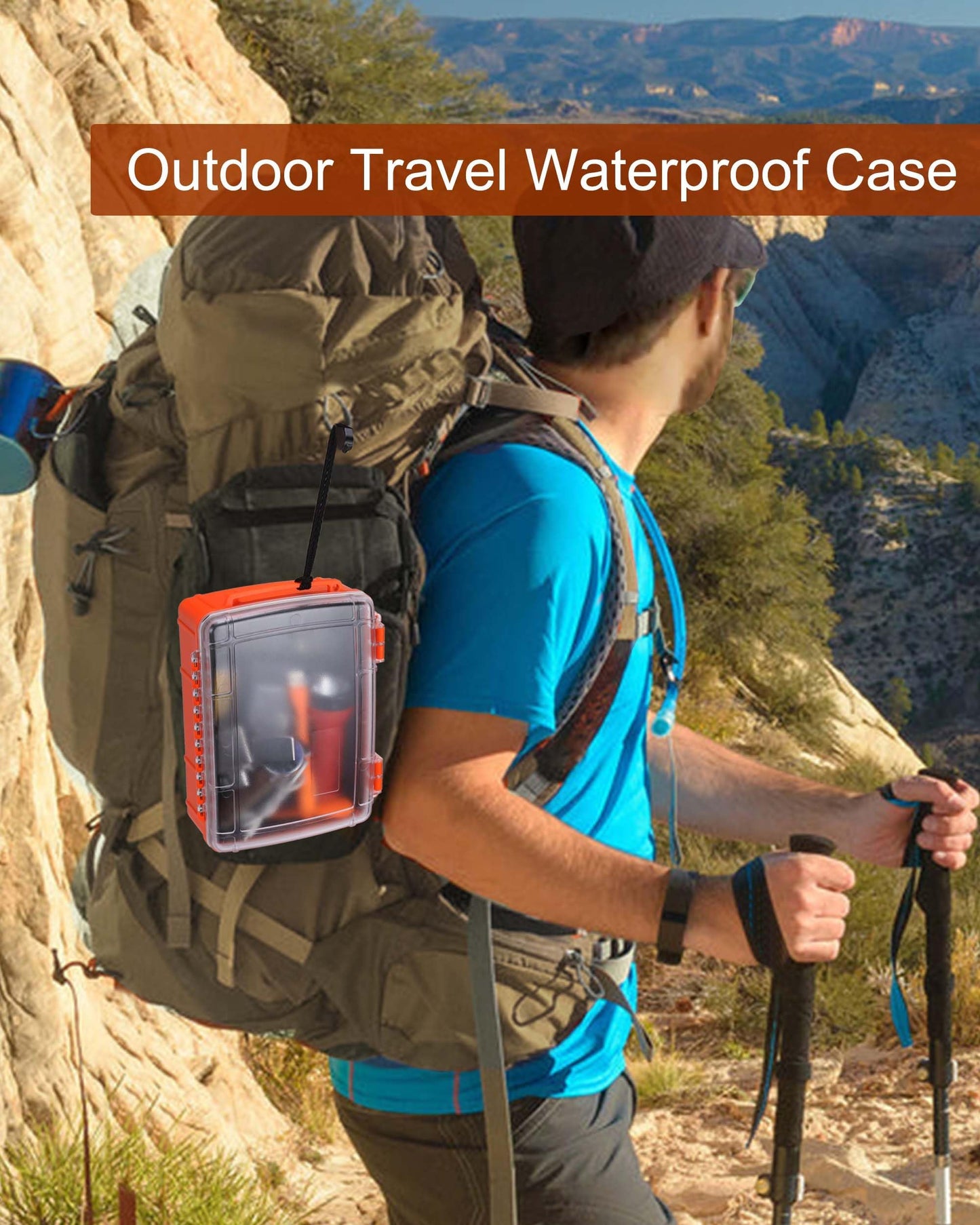 Dry Box for Boat Floating Waterproof Containers for Kayaking & Boating