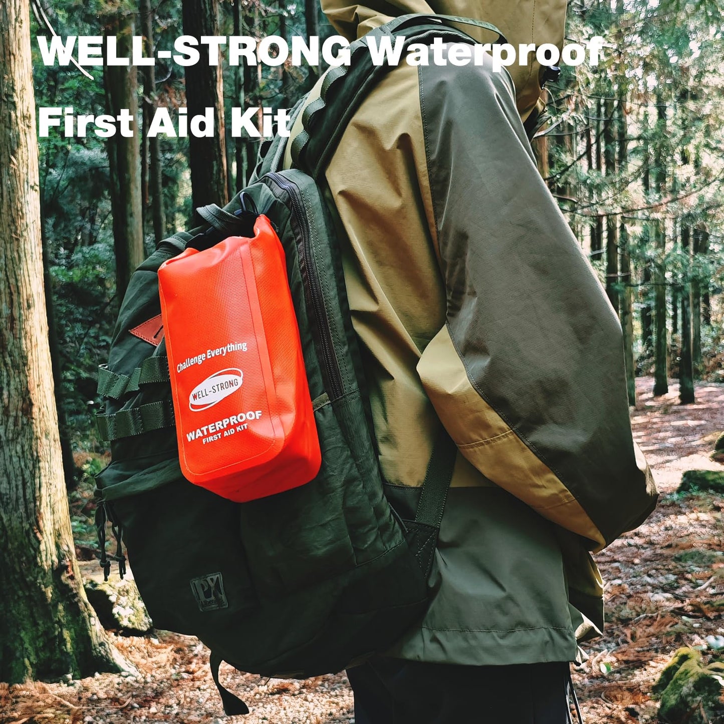 Waterproof First Aid Kit Roll Top Boat Emergency Kit