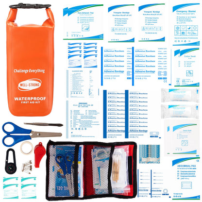 Waterproof First Aid Kit Roll Top Boat Emergency Kit