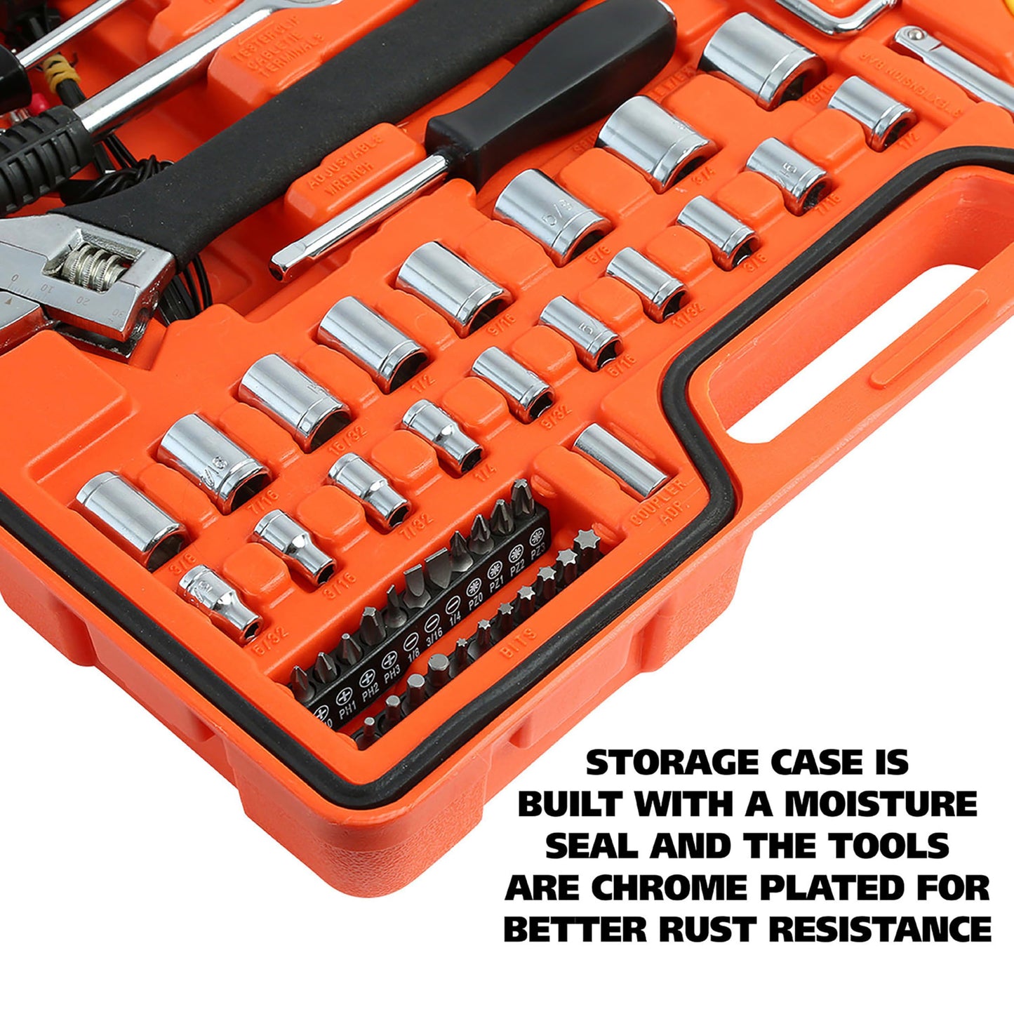 Great Neck MS125 125 Piece Marine Tool Set