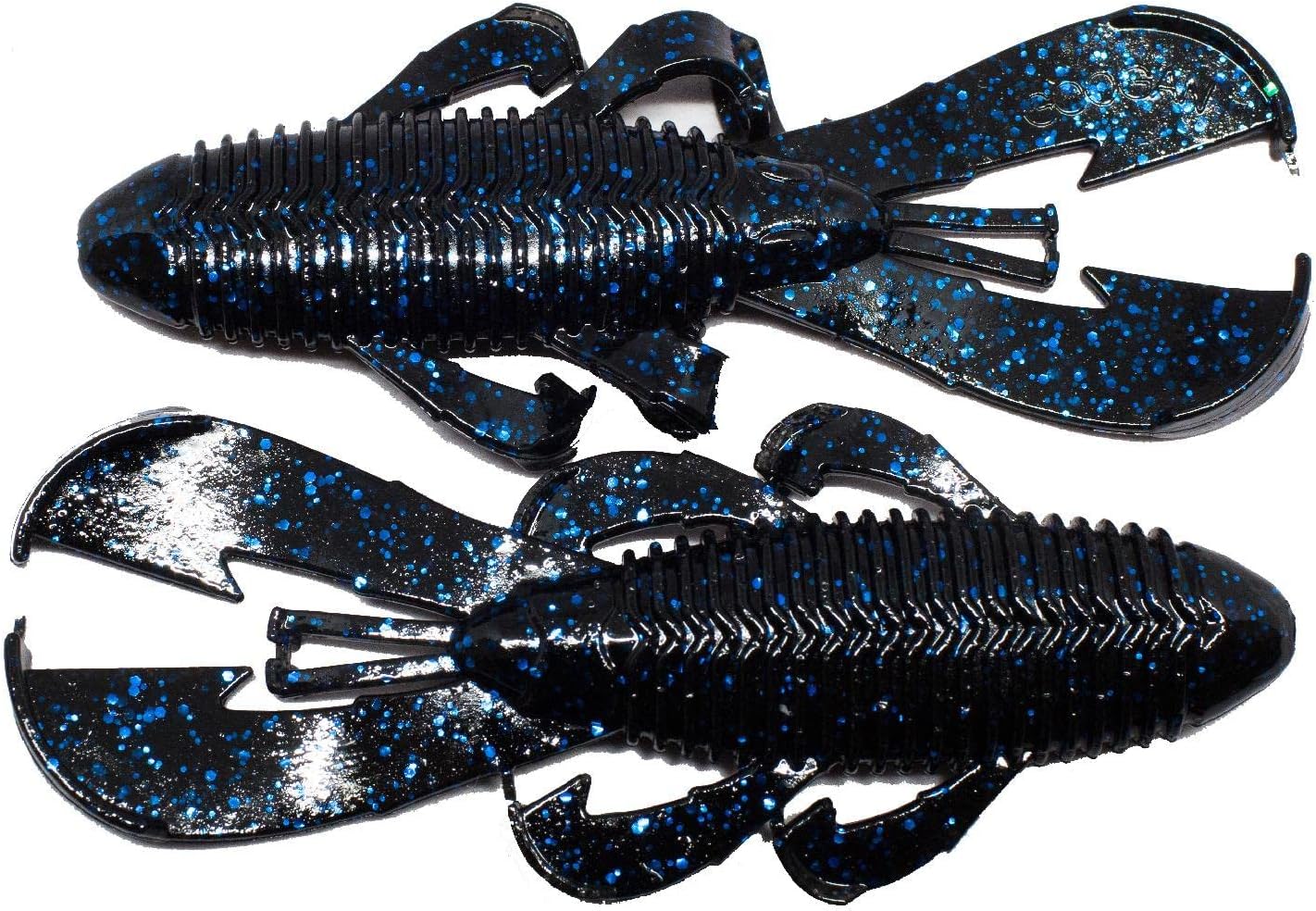 Googan Baits Bandito Bug 4", Black Blue Flake