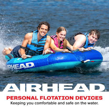 Airhead Trend Life Jacket for Adults & Kids - USCG Approved Life Vest