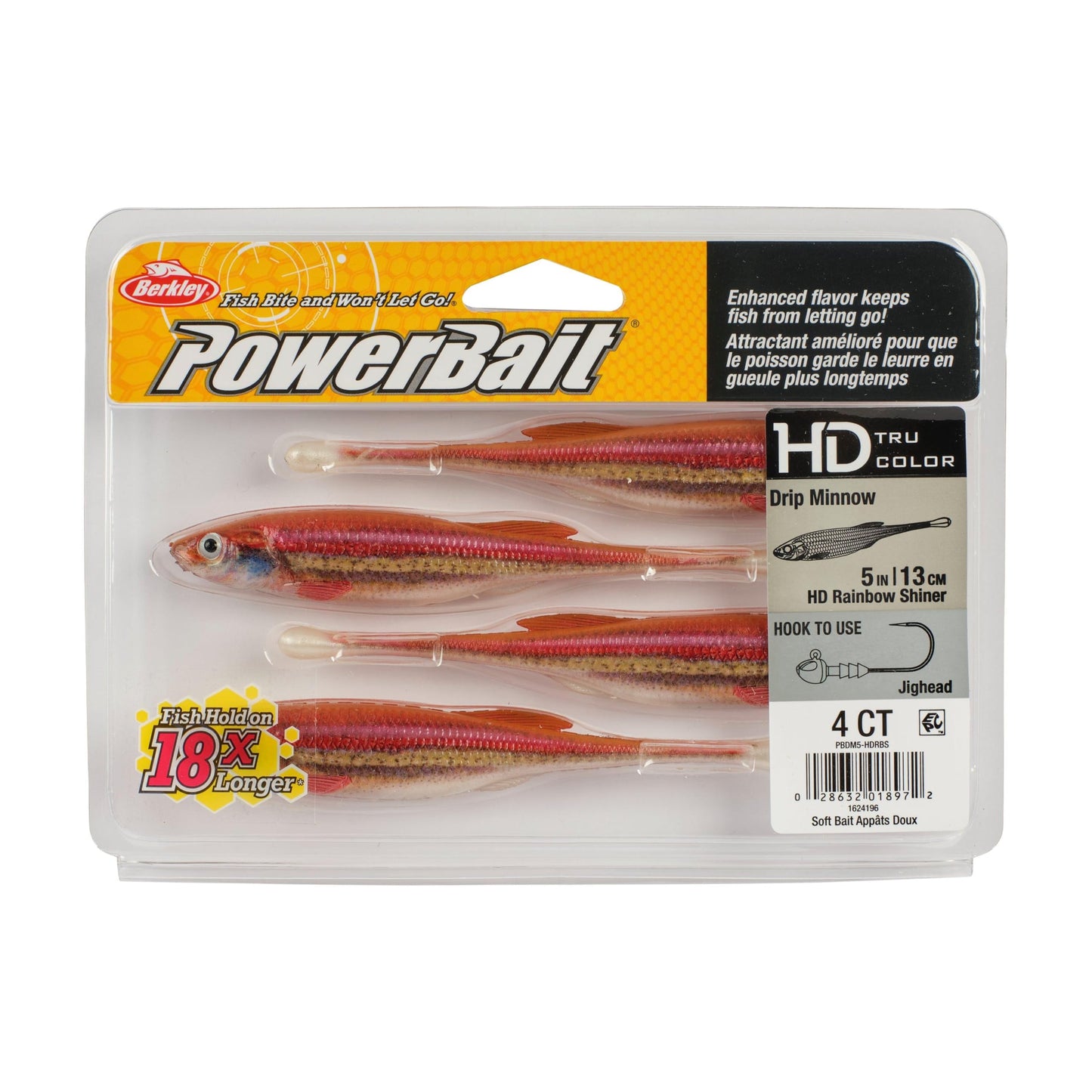 Berkley PowerBait Drip Minnow Fishing Soft Bait