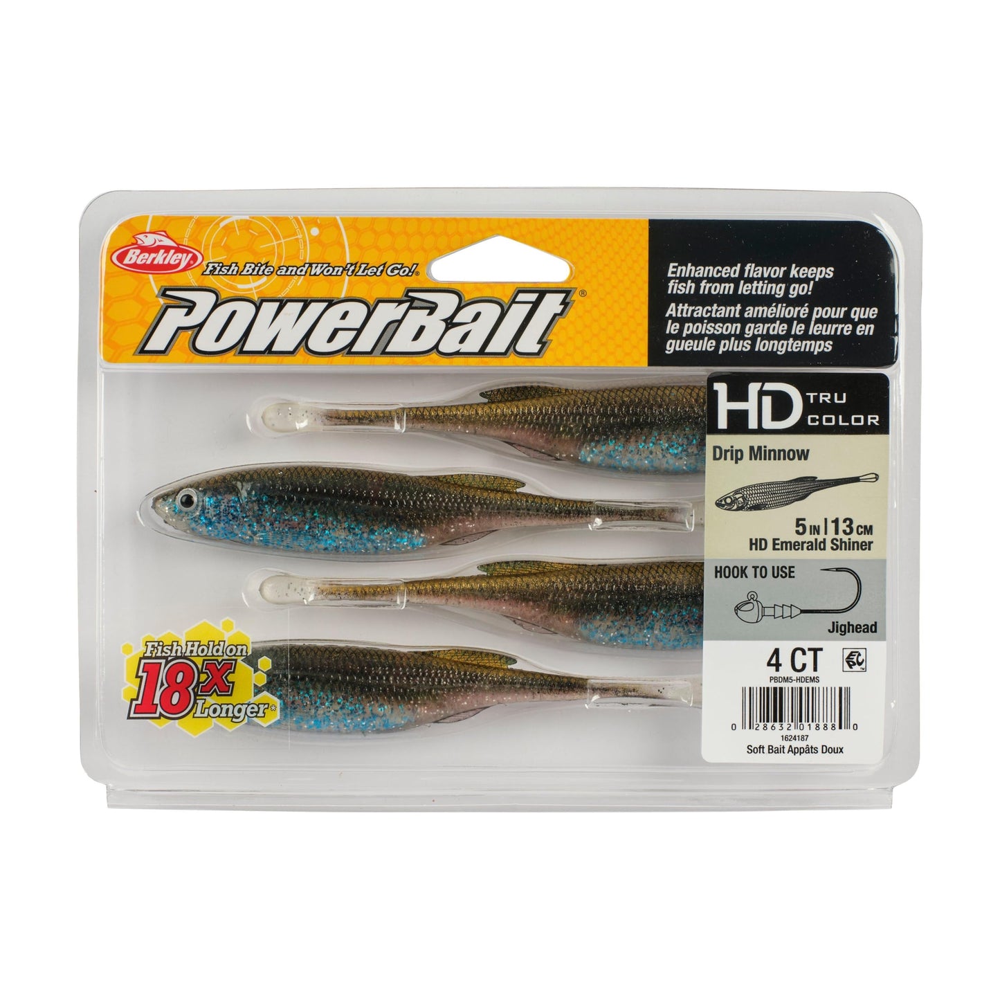 Berkley PowerBait Drip Minnow Fishing Soft Bait