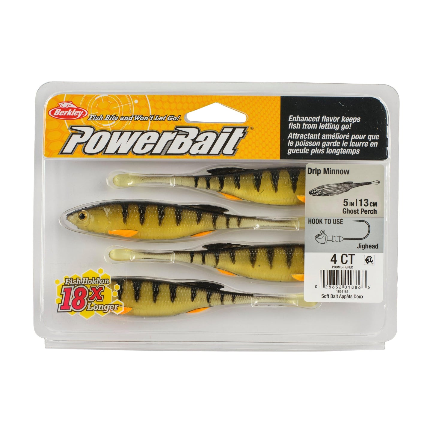 Berkley PowerBait Drip Minnow Fishing Soft Bait
