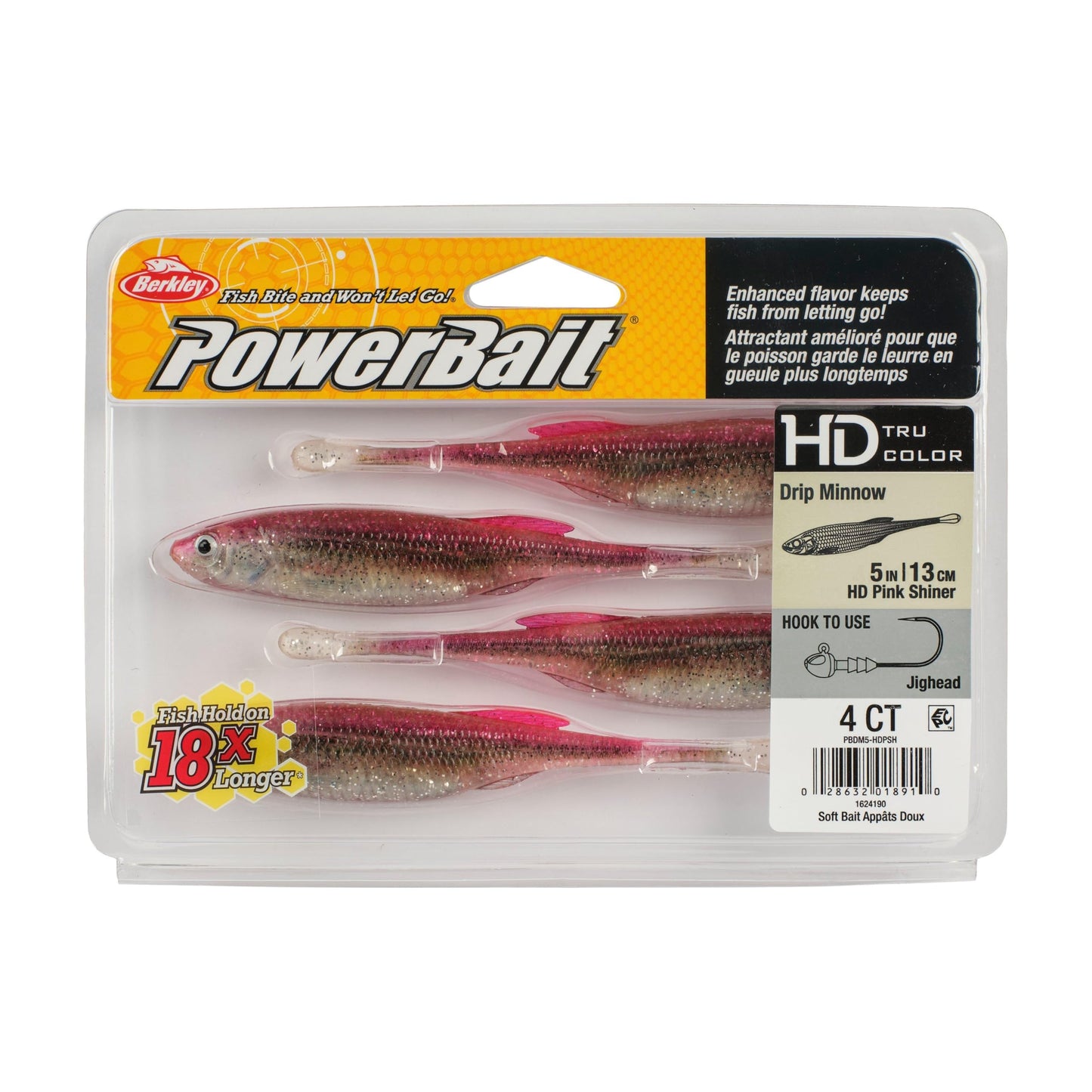 Berkley PowerBait Drip Minnow Fishing Soft Bait