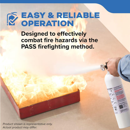 Kidde Fire Extinguisher for Boats, Single-Use 10BC