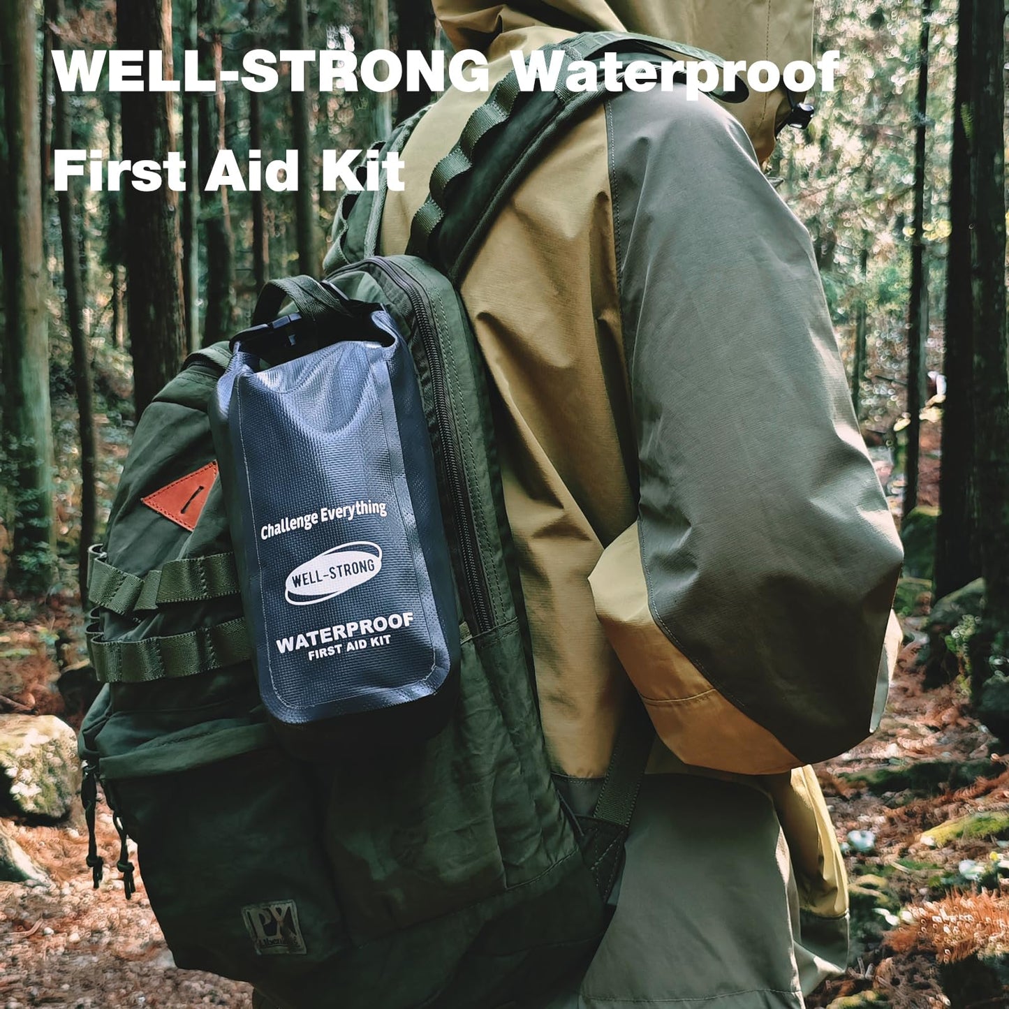 Waterproof First Aid Kit Roll Top Boat Emergency Kit