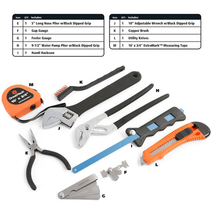 Great Neck MS125 125 Piece Marine Tool Set