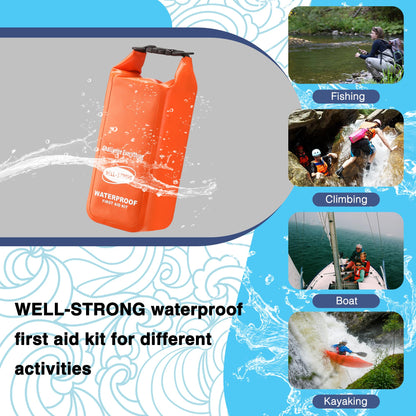 Waterproof First Aid Kit Roll Top Boat Emergency Kit
