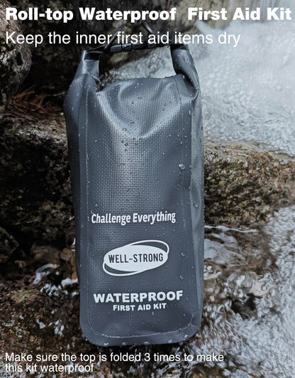 Waterproof First Aid Kit Roll Top Boat Emergency Kit