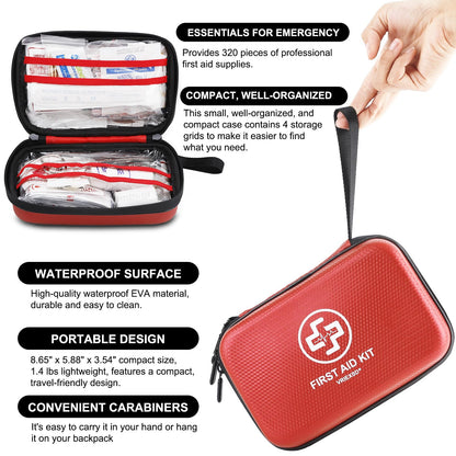 VRIEXSD Premium First Aid Kit