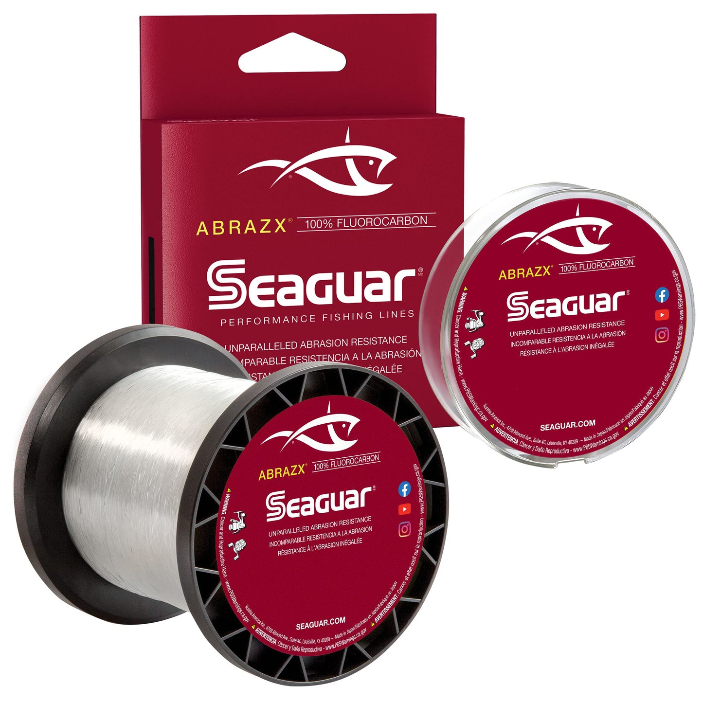 Seaguar AbrazX Freshwater Abrasion Resistant Fluorocarbon