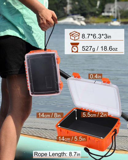 Dry Box for Boat Floating Waterproof Containers for Kayaking & Boating