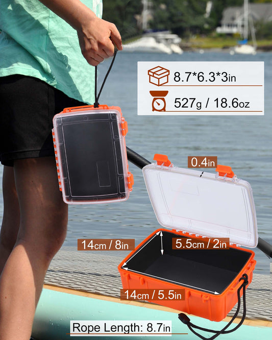 Dry Box for Boat Floating Waterproof Containers for Kayaking & Boating